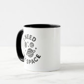 Weltraum Tasse (Vorderseite Links)