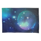 Weltraum und Sterne Kissenbezug (Vorderseite-Links)