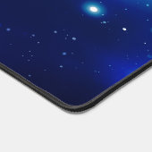 Weltraum und Sterne Schreibtischunterlage (Ecke)