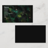 Weltraum-Visitenkarten Visitenkarte (Vorne/Hinten)