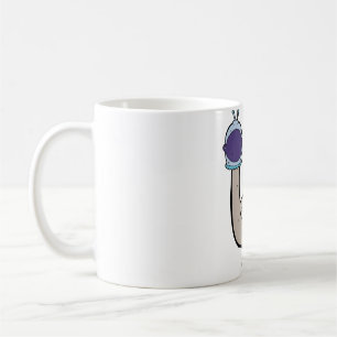 Weltraum-Vogel-Astronaut-Tier-alberner Vogel Kaffeetasse
