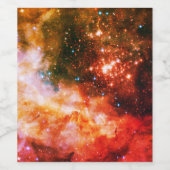 Weltraum Weinetikett (Einzelnes Label)