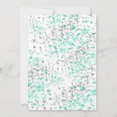 Weltraum zum Geburtstag Einladung (Rückseite)