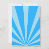 Weltraum zum Geburtstag Einladung Weltraum (Rückseite)