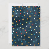 Weltraum zum Geburtstag Einladung Weltraum Party (Rückseite)