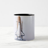 Weltraum Zweifarbige Tasse (Mittel)