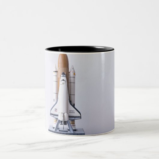 Weltraum Zweifarbige Tasse (Mittel)