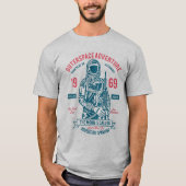 Weltraumabenteuer 1969, Moonwalk, T-Shirt (Vorderseite)