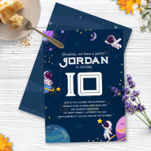 Weltraumabenteuer: Blue Astronaut Kindergeburtstag