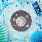 Weltraumabenteuer Boys Geburtstag Pappteller (Party)