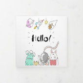 Weltraumabenteuer Einladung zum Geburtstag - kosmi (Cover)