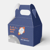 Weltraumabenteuer Geschenkschachtel (Rückseite)