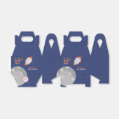 Weltraumabenteuer Geschenkschachtel (Ungefaltet)