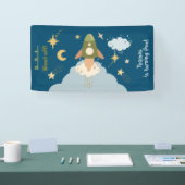 Weltraumabenteuer Kindergeburtstag Banner (Messe)