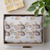 Weltraumabenteuer niedlicher Astronaut Seidenpapier (Geschenk)