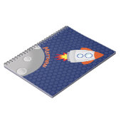 Weltraumabenteuer Notizblock (Linke Seite)