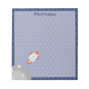 Weltraumabenteuer Notizblock