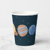 Weltraumabenteuer: Planeten Pappbecher (Links)