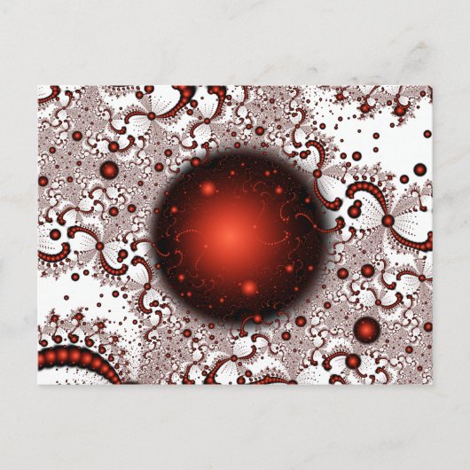 Weltraumabenteuer Postkarte (Vorderseite)