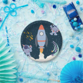Weltraumabenteuer zum Geburtstag mit Raketen und A Pappteller (Party)