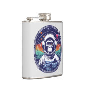 Weltraumaffe Astronaut Flachmann (Rechts)