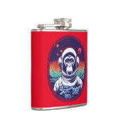 Weltraumaffe Astronaut Flachmann (Rechts)