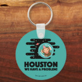 Weltraumaffe Schlüsselanhänger (Vorderseite)