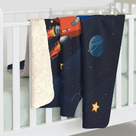 Weltraumaktivität in der Galaxie Personalisiert Sherpadecke