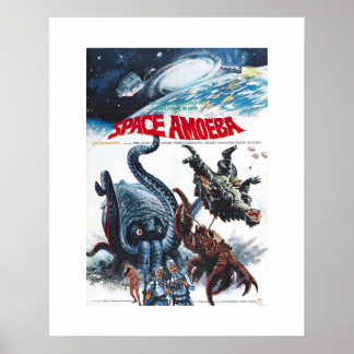 Weltraumamöbe Poster