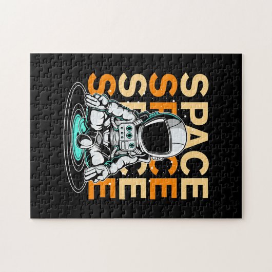 Weltraumamonent Puzzle (Horizontal)