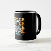 Weltraumamonent Tasse (VorderseiteRechts)