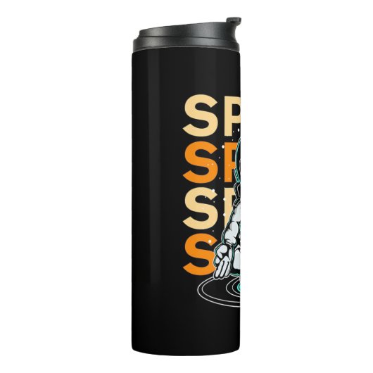 Weltraumamonent Thermosbecher (Nach links gedreht)