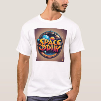 Weltraumanfälligkeit der Kuh Oddball T-Shirt