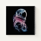 Weltraumastronaut, Astronomie, maßgeschneidertes S Notizblock (Rückseite)