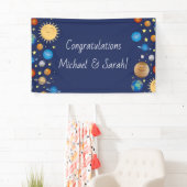 WeltraumBaby-Dusche Galaxy Universe Stars Banner (Insitu)
