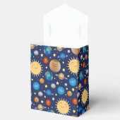 WeltraumBaby-Dusche Galaxy Universe Stars Geschenkschachtel (Geöffnet)
