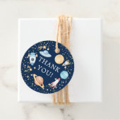 WeltraumBaby Dusche Gefallen Tag Geschenkanhänger (Beispiel)