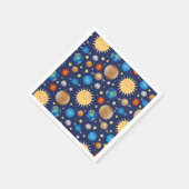 WeltraumBaby-Dusche Serviette (Ecke)