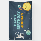 Weltraumbahnhof Banner (Vertikal)