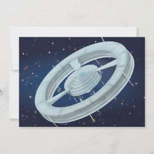 Weltraumbahnhof Einladung