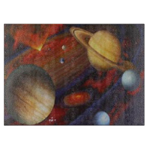 Weltraumbahnhof Schneidebrett