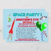 Weltraumbahnhof Weltraumbahnhof Einladung (Vorne/Hinten)