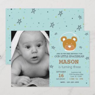 Weltraumbärengeschlecht - neutrale Einladung zum G