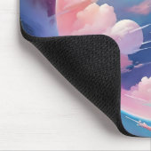 Weltraumbezogene abstrakte Kunst Mousepad (Ecke)