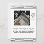 Weltraumbezogene Erntedank-Einladung Einladung (Vorderseite)