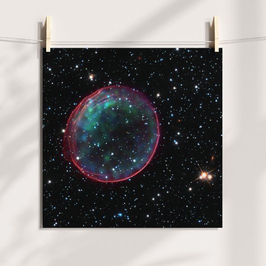 Weltraumblase Poster