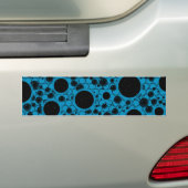 Weltraumblasen - Sky Blue Autoaufkleber (Auf Auto)