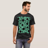 Weltraumblöcke - Minze T-Shirt (Vorne ganz)