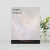 WeltraumBlume Briefkopf (Stehend Vorderseite)