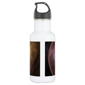 WeltraumBlume Edelstahlflasche (Rückseite)